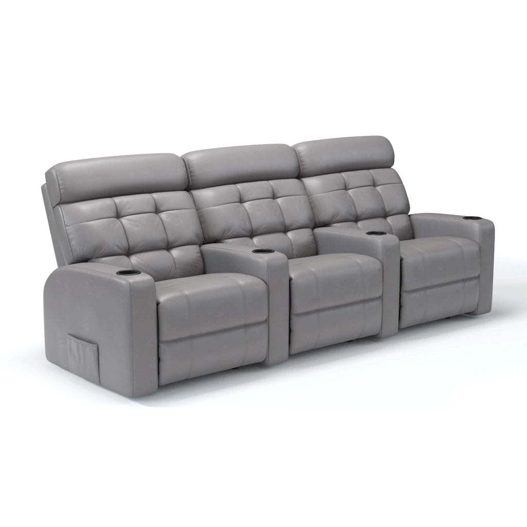 Poltrona Cinema Damie 3 Lugares COM Braço no meio - Manual