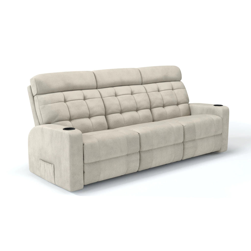 Poltrona Cinema Damie 3 Lugares SEM Braço no meio - Manual