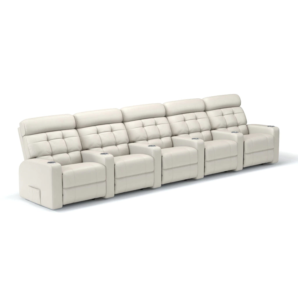 Poltrona Cinema Damie 5 Lugares COM Braço no meio - Manual