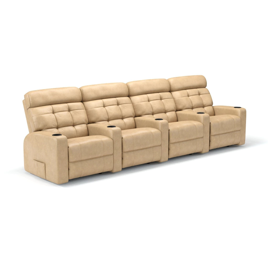 Poltrona Cinema Damie 4 Lugares COM Braço no meio - Manual