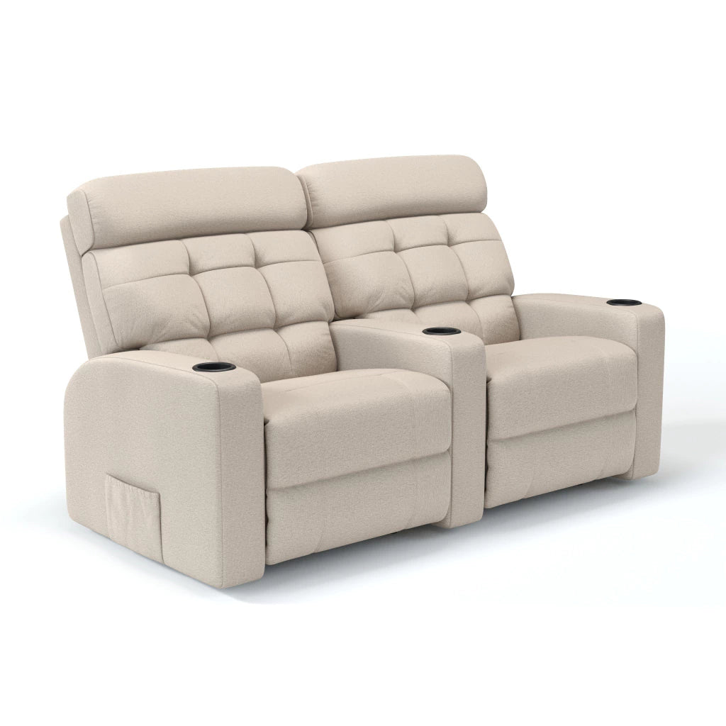 Poltrona Cinema Damie 2 Lugares COM Braço no meio - Manual