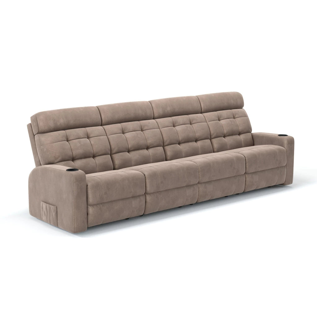 Poltrona Cinema Damie 4 Lugares SEM Braço no meio - Manual