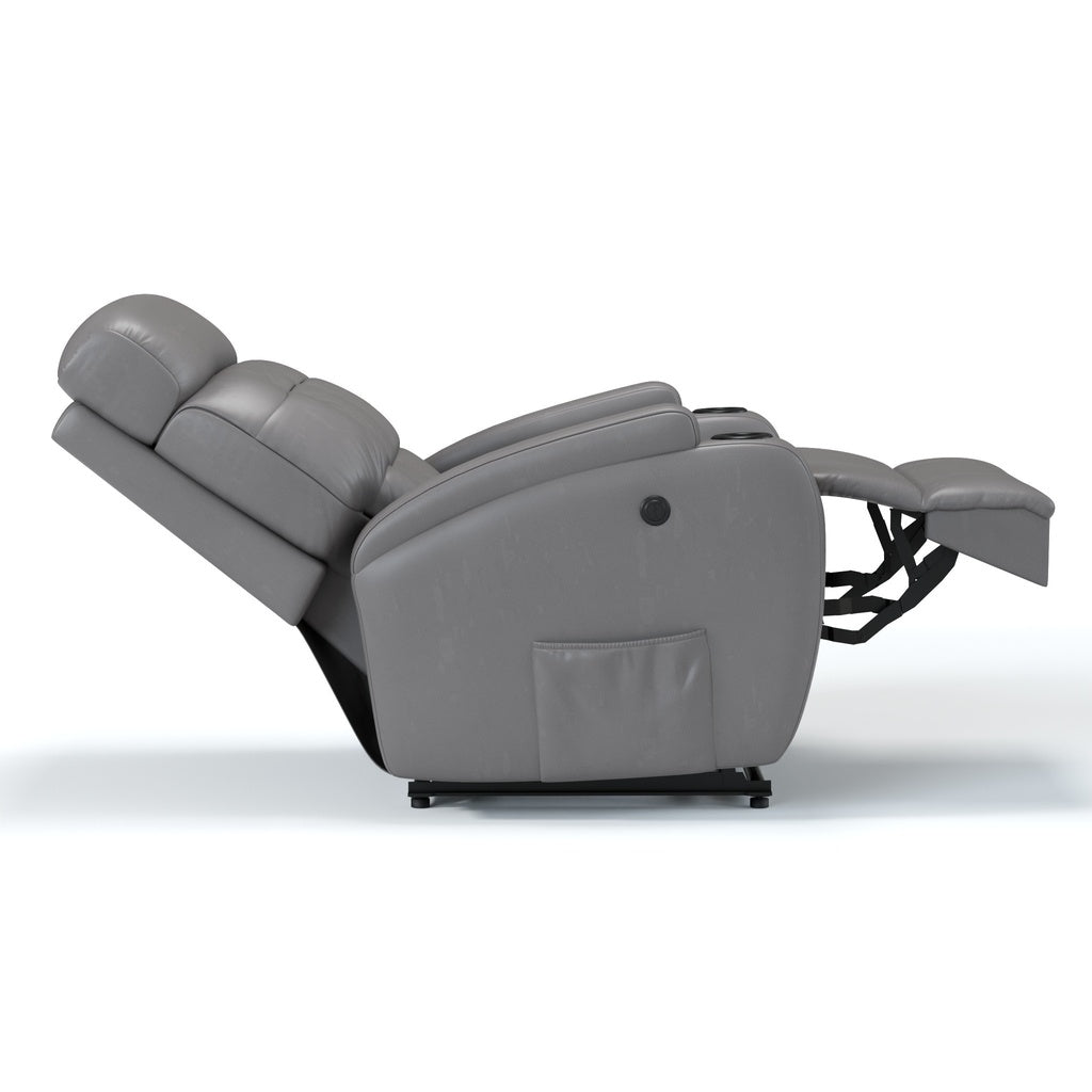 Poltrona Reclinável Damie Elétrica Fixa com Elevação