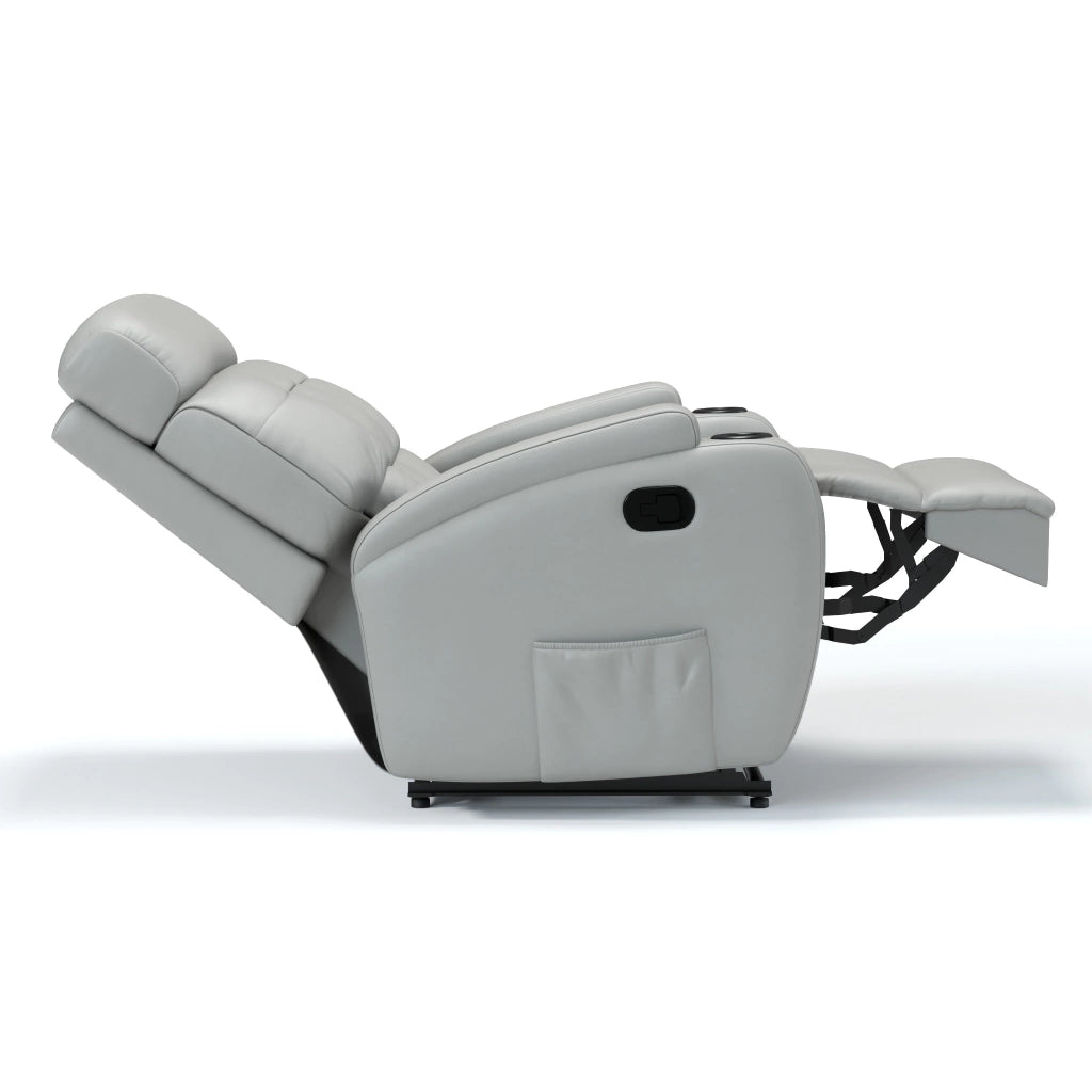 Poltrona Reclinável Damie Manual Fixa com Gatilho