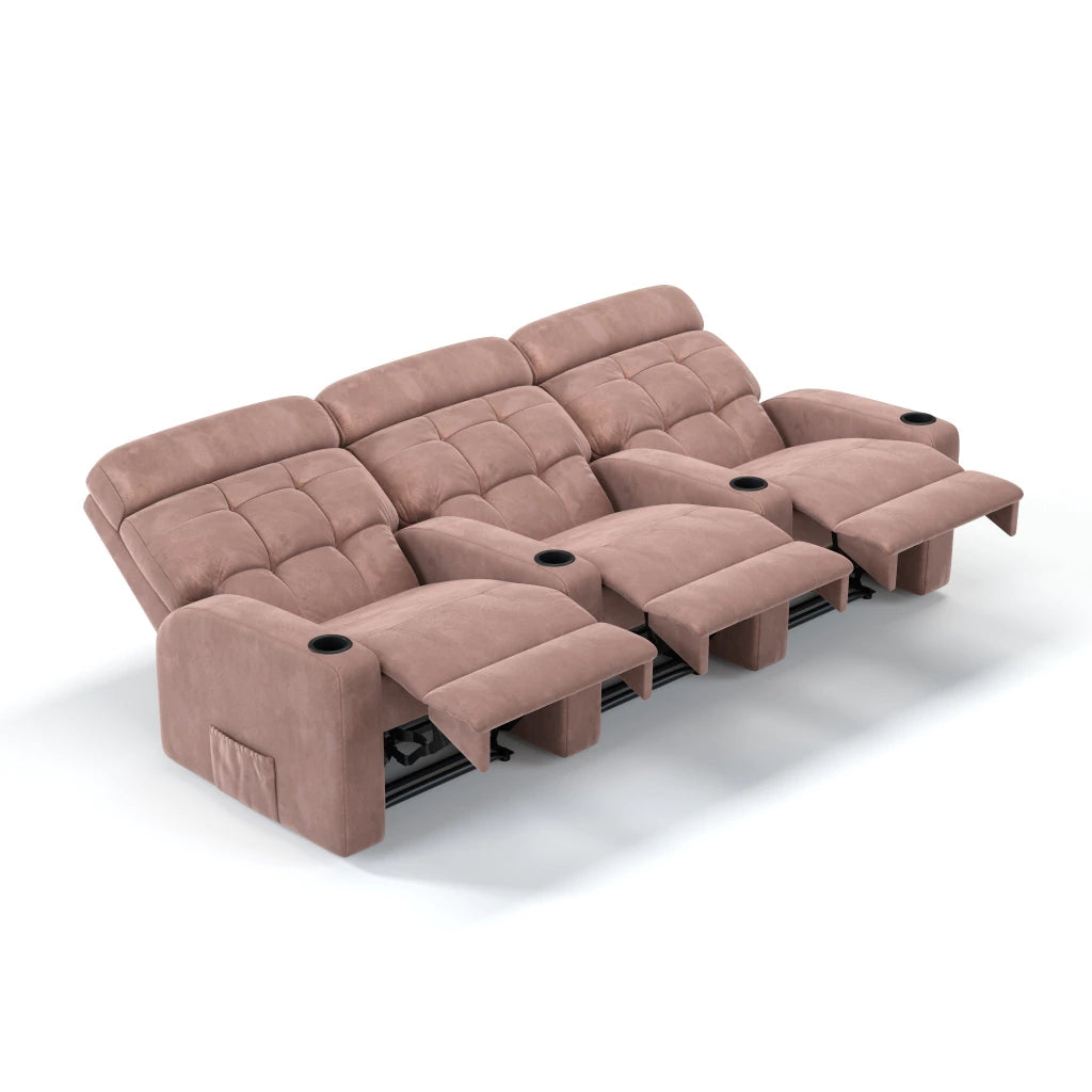 Poltrona Cinema Damie 3 Lugares COM Braço no meio - Manual