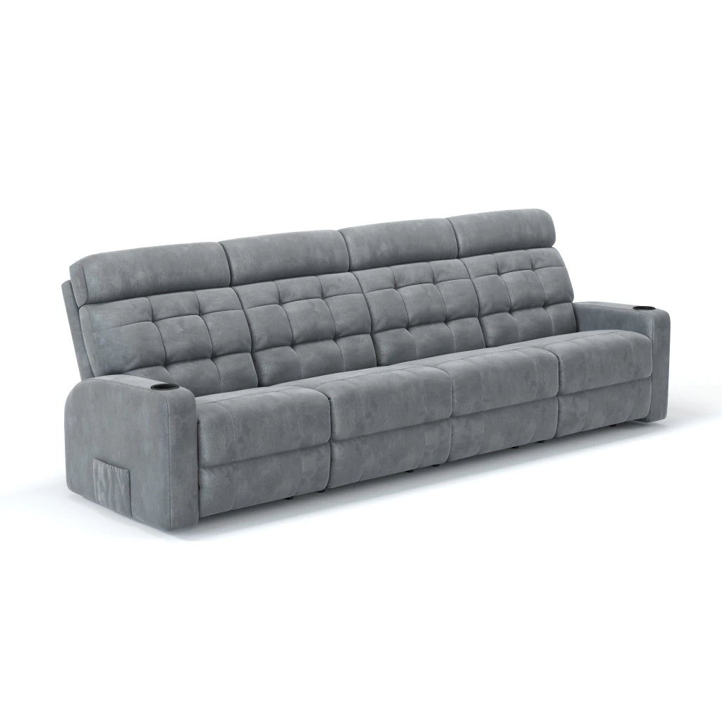 Poltrona Cinema Damie 4 Lugares SEM Braço no meio - Manual