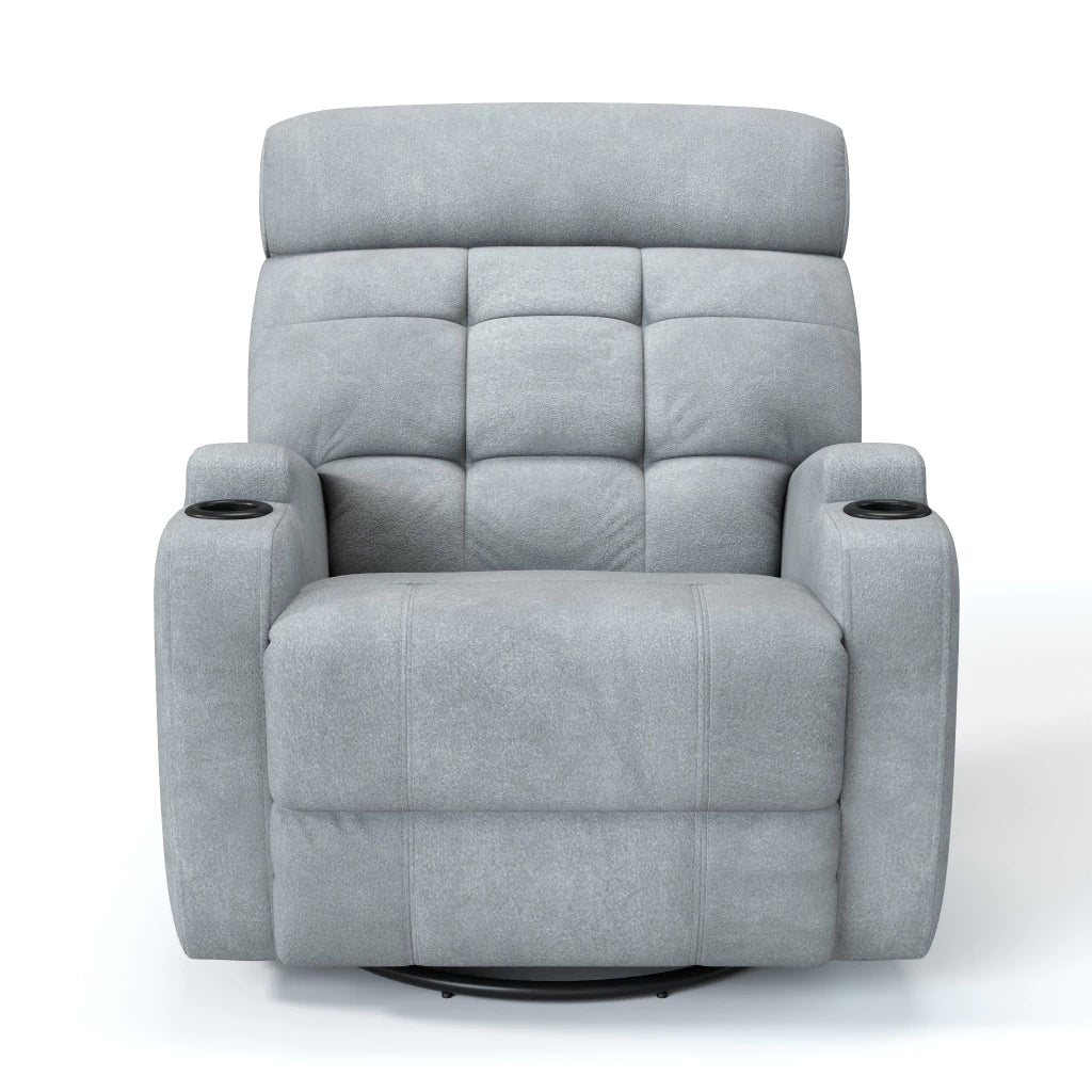 Poltrona Reclinável Damie Elétrica Giro e Balanço