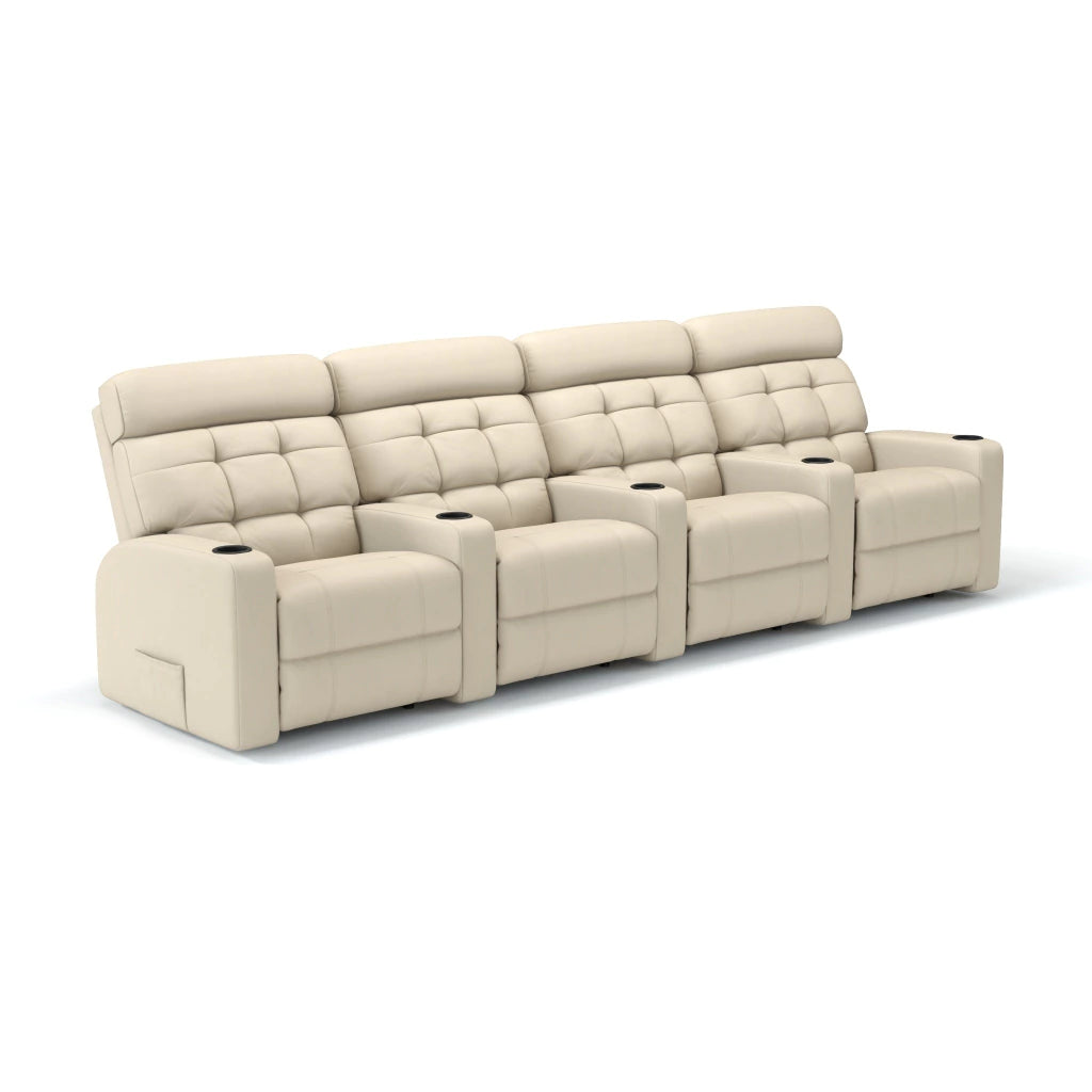 Poltrona Cinema Damie 4 Lugares COM Braço no meio - Manual