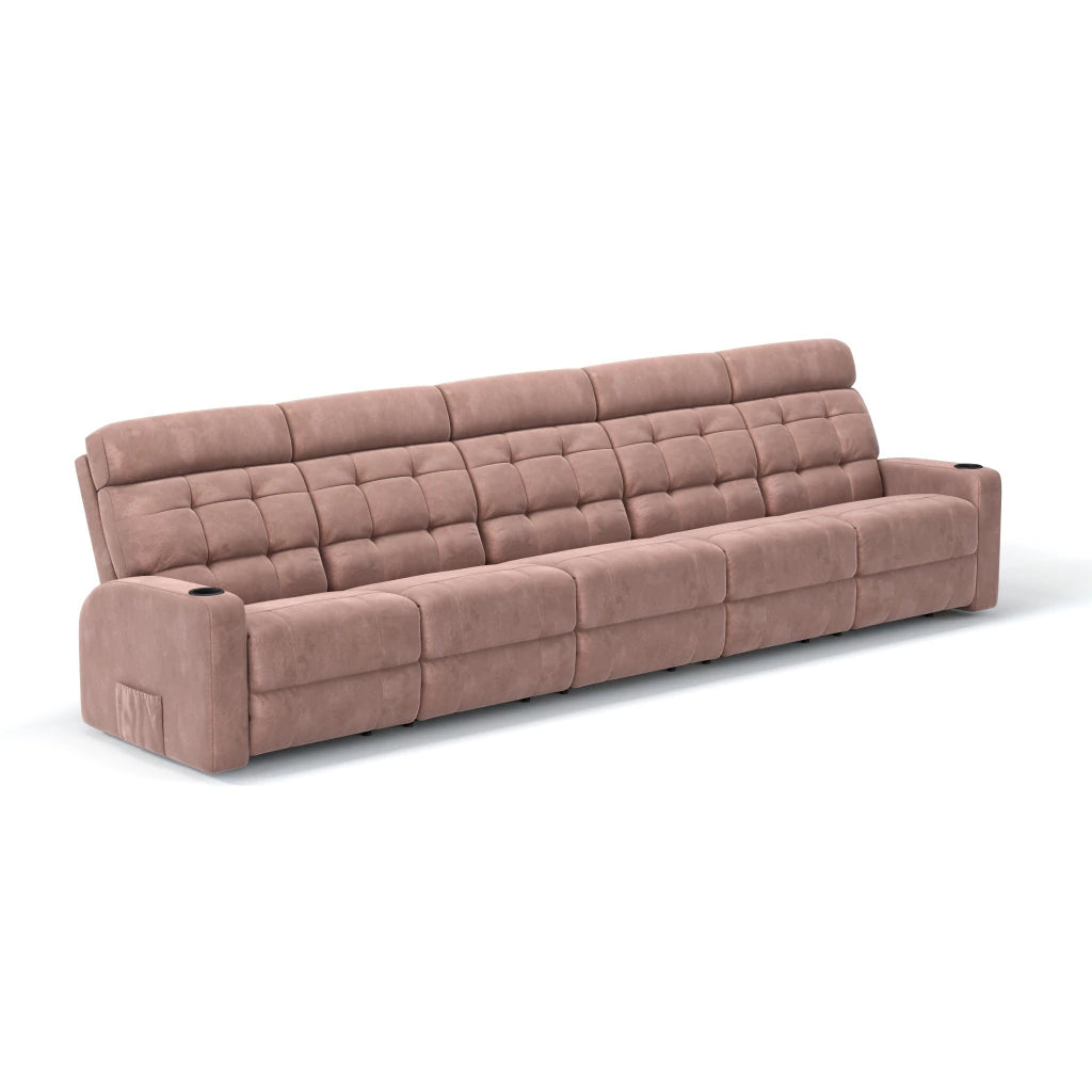 Poltrona Cinema Damie 5 Lugares SEM Braço no meio - Manual