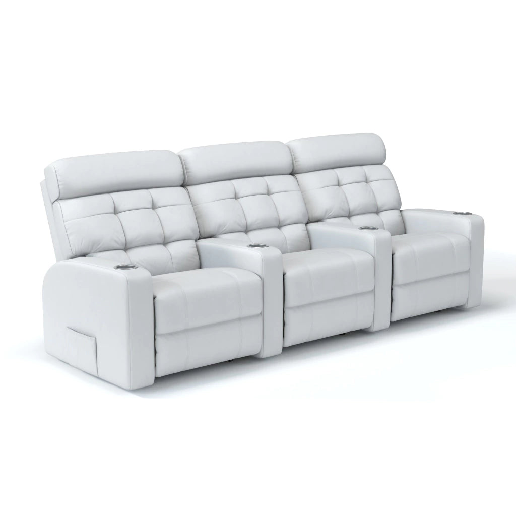 Poltrona Cinema Damie 3 Lugares COM Braço no meio - Manual