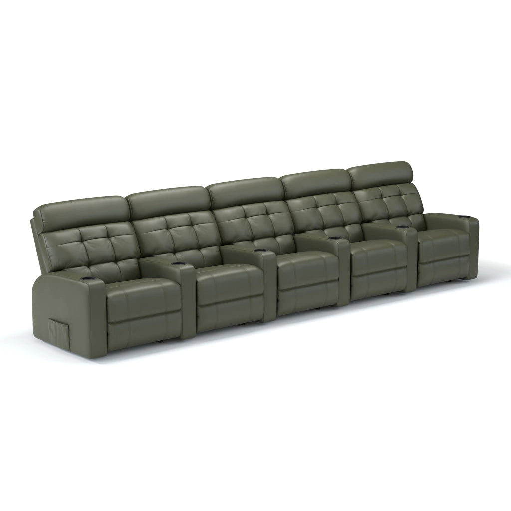 Poltrona Cinema Damie 5 Lugares COM Braço no meio - Manual