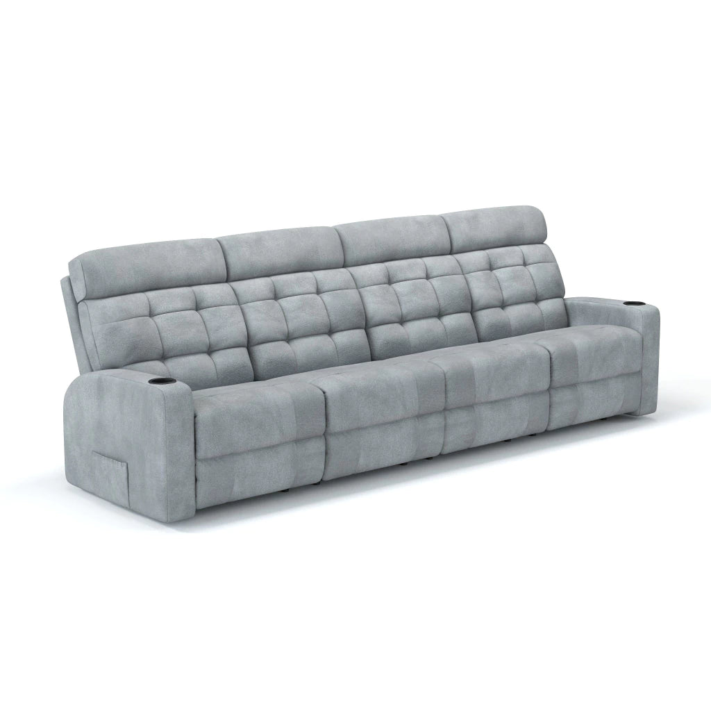 Poltrona Cinema Damie 4 Lugares SEM Braço no meio - Manual