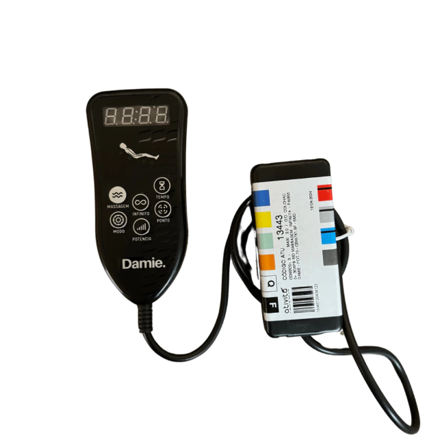 Controle Para Massageador Damie Poltronas + Drive