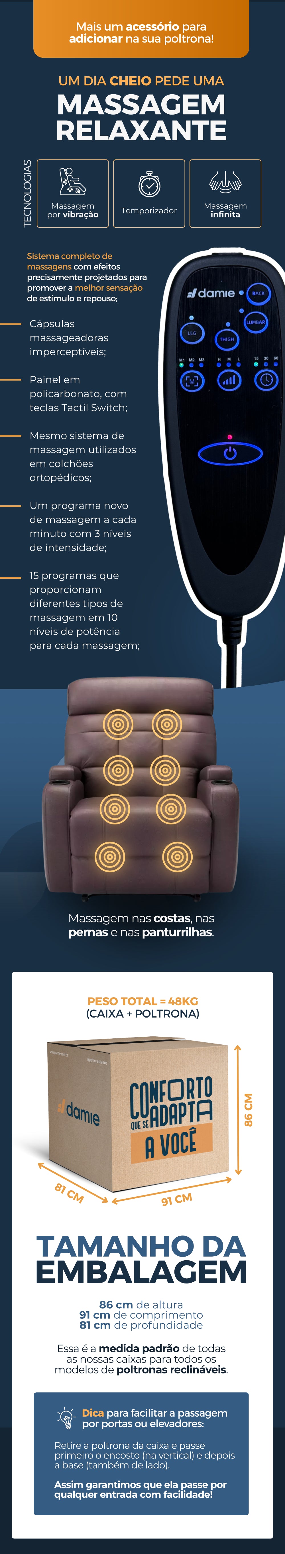 Poltrona Lift — Parte 2